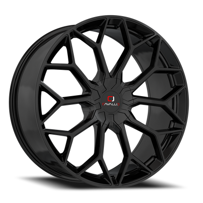 CAVALLO CLV-44 22X9.5 15 5X115/5X120 GLOSS BLACK