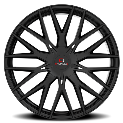 CAVALLO CLV-45 20X8.5 35 5X112/5X114.3 GLOSS BLACK