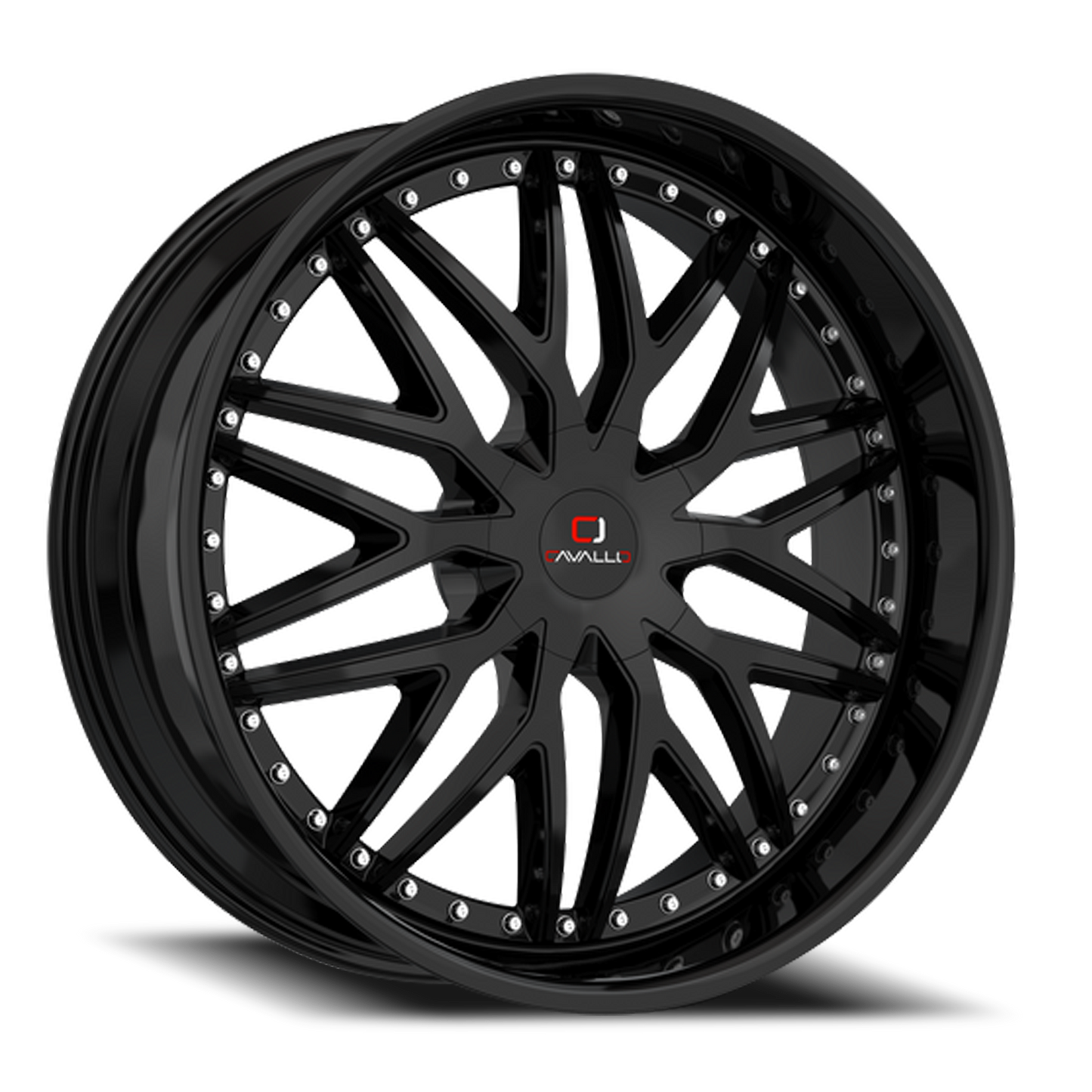 CAVALLO CLV-46 18X8 35 5X100/5X114.3 GLOSS BLACK