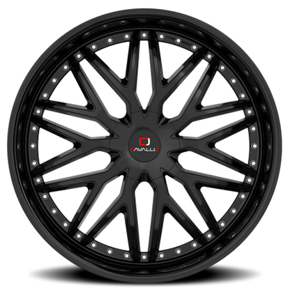 CAVALLO CLV-46 18X8 35 5X100/5X114.3 GLOSS BLACK