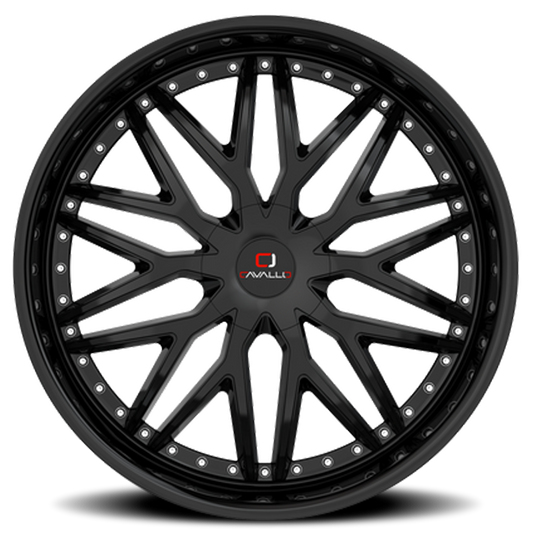 CAVALLO CLV-46 18X8 35 5X100/5X114.3 GLOSS BLACK