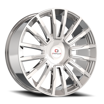 CAVALLO CLV-47 20X8.5 35 5X114.3/5X120 CHROME