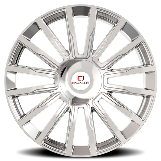 CAVALLO CLV-47 20X8.5 35 5X114.3/5X120 CHROME