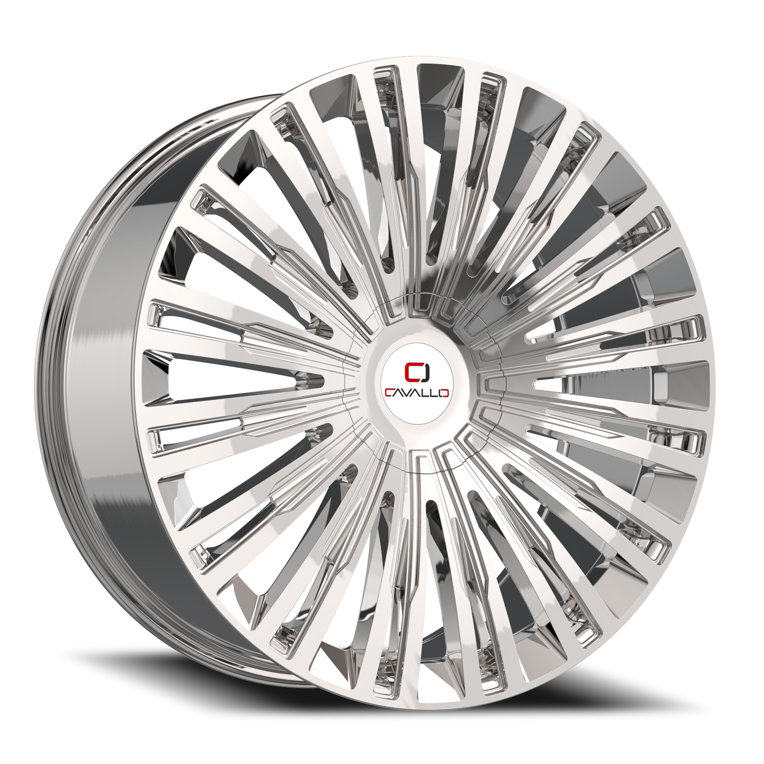 CAVALLO CLV-48 24X9 34 5X115/5X120 CHROME