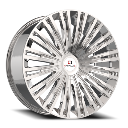 CAVALLO CLV-48 24X9 34 5X115/5X120 CHROME