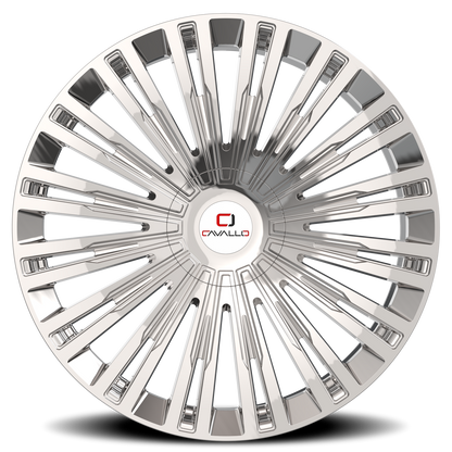 CAVALLO CLV-48 24X9 34 5X115/5X120 CHROME
