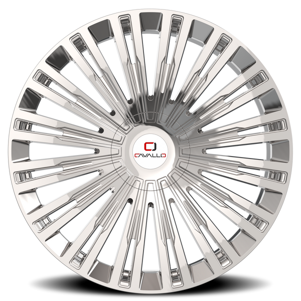 CAVALLO CLV-48 24X9 34 5X115/5X120 CHROME – Wheels Below Retail