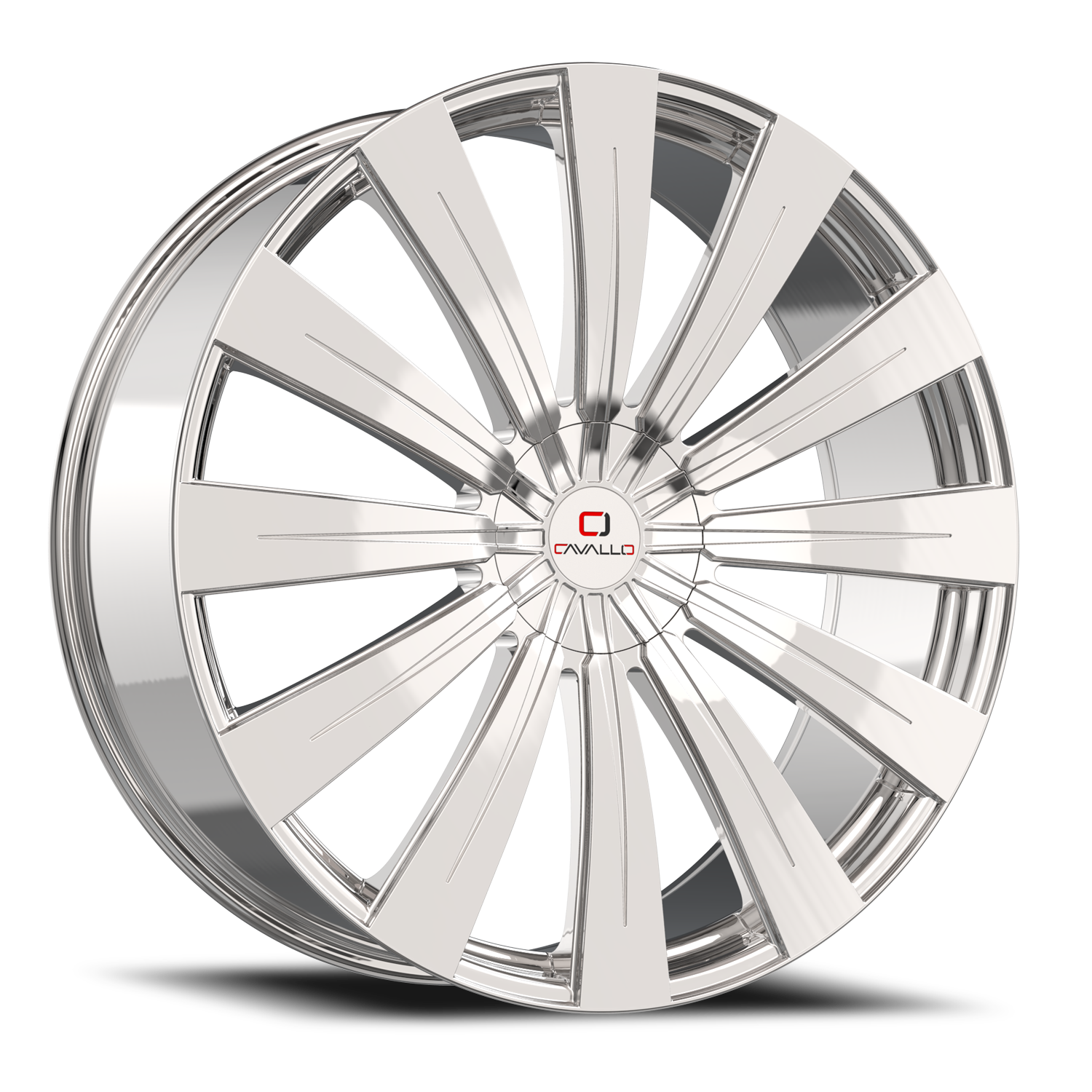 CAVALLO CLV-49 22X9.5 15 5X115/5X120 CHROME