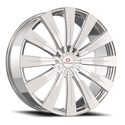 CAVALLO CLV-49 22X9.5 15 5X115/5X120 CHROME