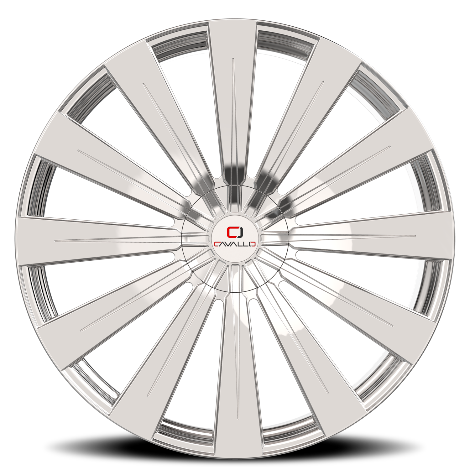 CAVALLO CLV-49 22X9.5 15 5X115/5X120 CHROME