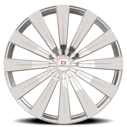 CAVALLO CLV-49 22X9.5 15 5X115/5X120 CHROME