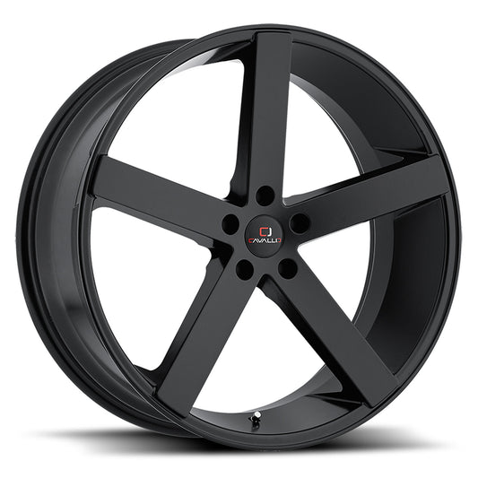CAVALLO CLV-5 20X8.5 15 5X115 GLOSS BLACK