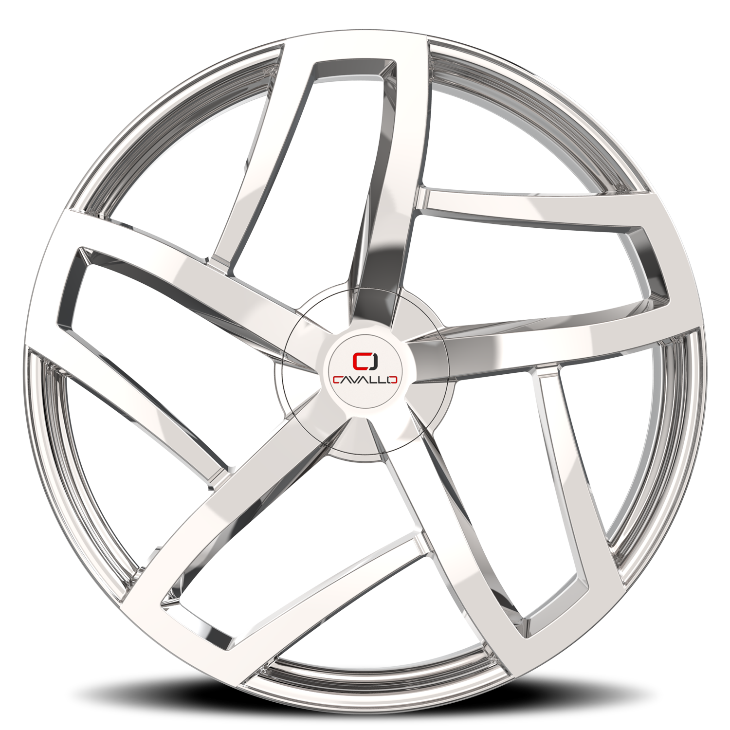 CAVALLO CLV-50 22X9.5 15 5X115/5X139.7 CHROME