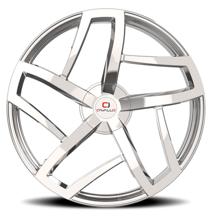 CAVALLO CLV-50 22X9.5 15 5X115/5X139.7 CHROME