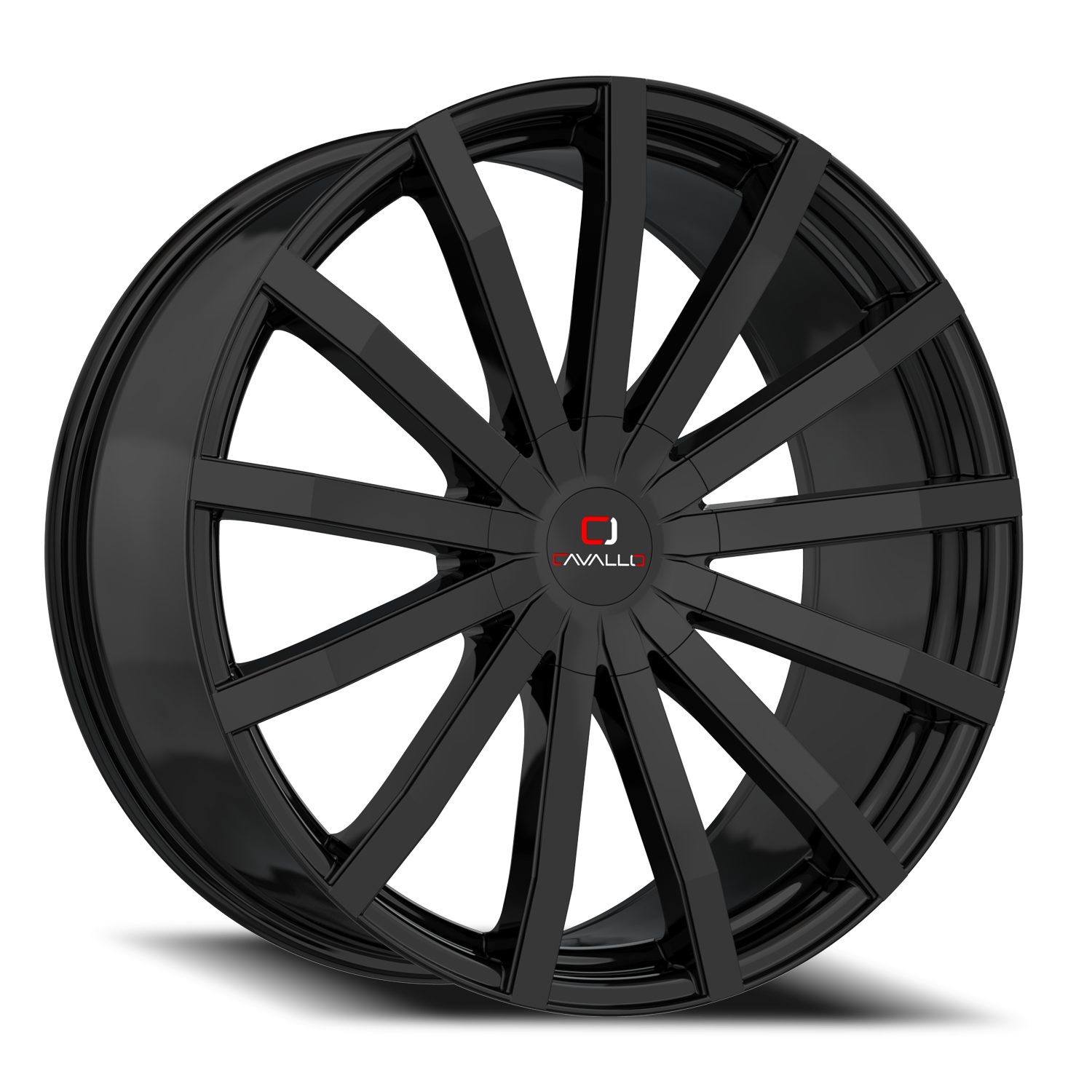 CAVALLO CLV-52 24X9 18 5X115/5X120 GLOSS BLACK
