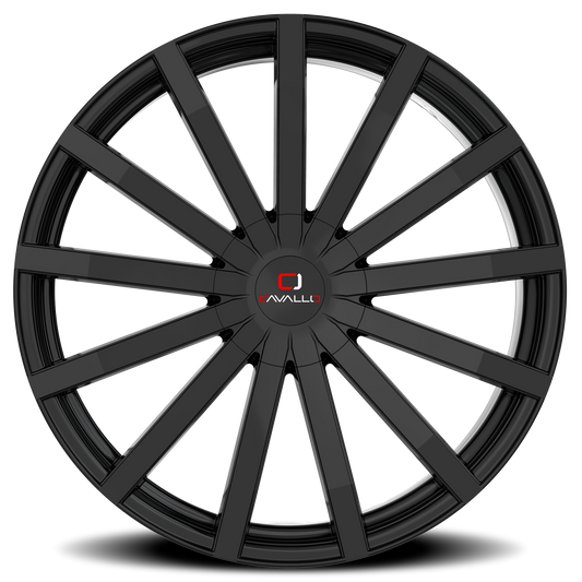CAVALLO CLV-52 18X8 35 5X108/5X114.3 GLOSS BLACK