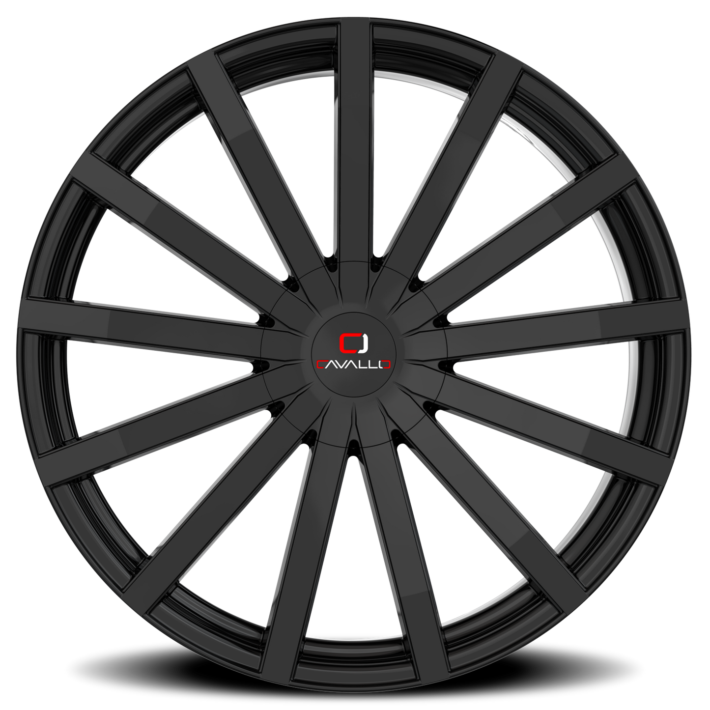 CAVALLO CLV-52 24X9 18 6X135/6X139.7 GLOSS BLACK