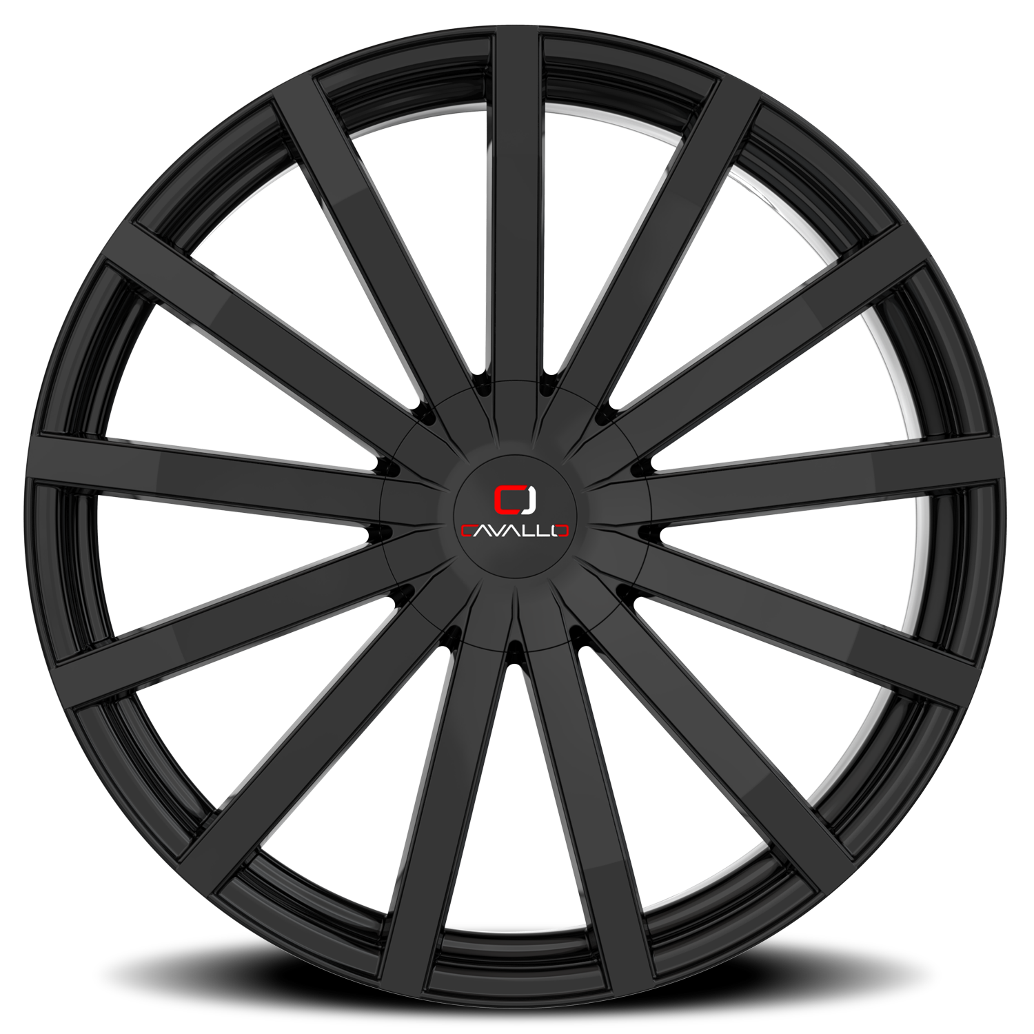 CAVALLO CLV-52 22X8.5 38 5X112/5X114.3 GLOSS BLACK
