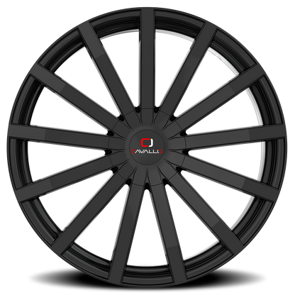 CAVALLO CLV-52 22X8.5 38 5X112/5X114.3 GLOSS BLACK
