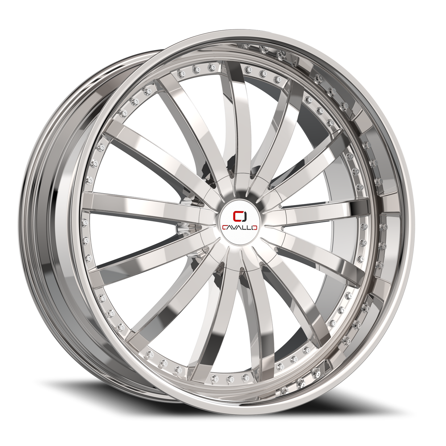 CAVALLO CLV-53 24X9 25 6X135/6X139.7 CHROME