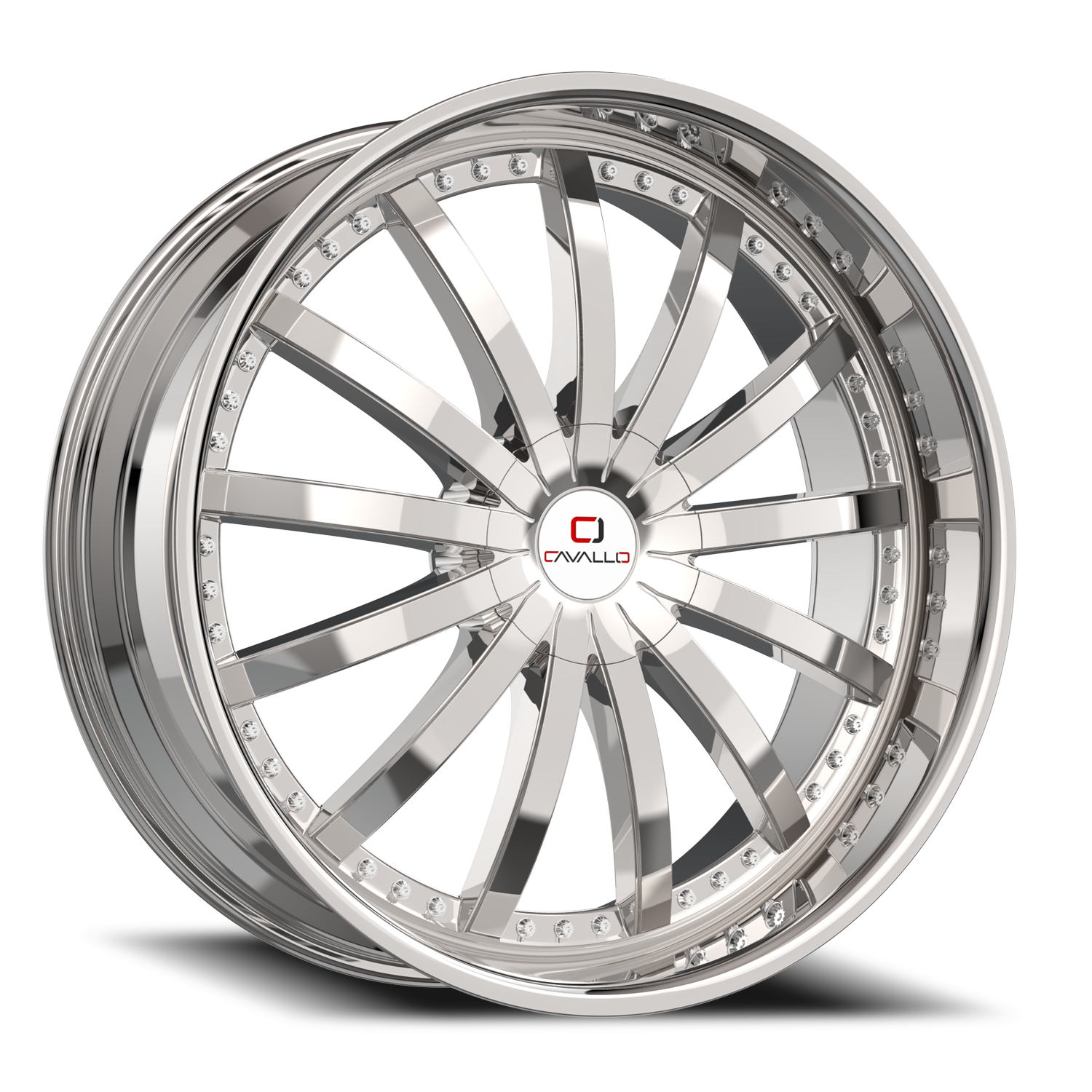 CAVALLO CLV-53 24X9 25 6X135/6X139.7 CHROME