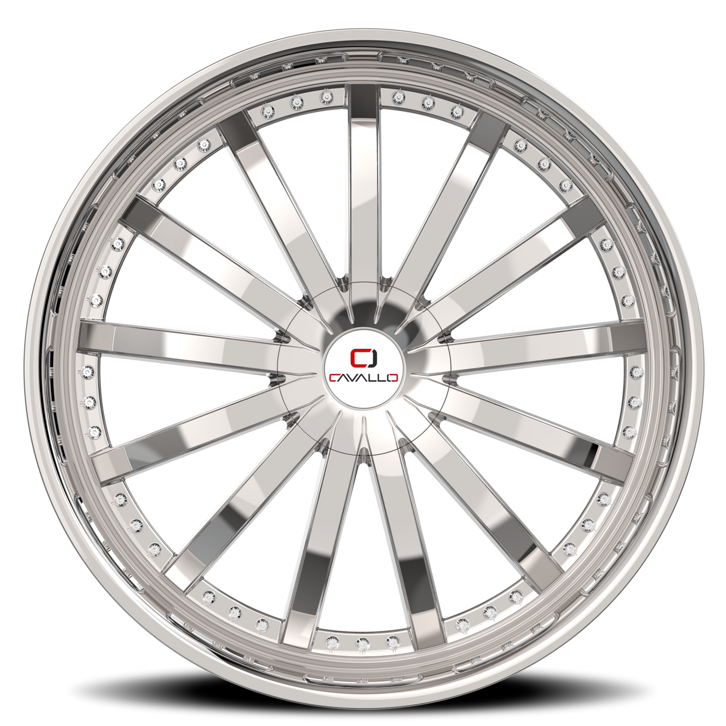 CAVALLO CLV-53 24X9 25 6X135/6X139.7 CHROME