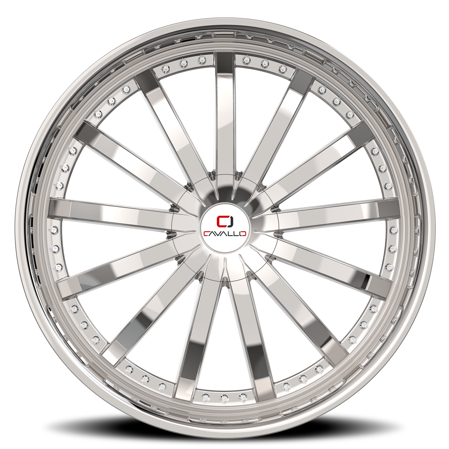 CAVALLO CLV-53 24X9 25 6X135/6X139.7 CHROME