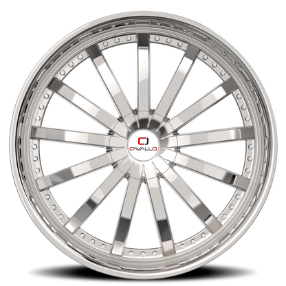 CAVALLO CLV-53 24X9 25 6X135/6X139.7 CHROME