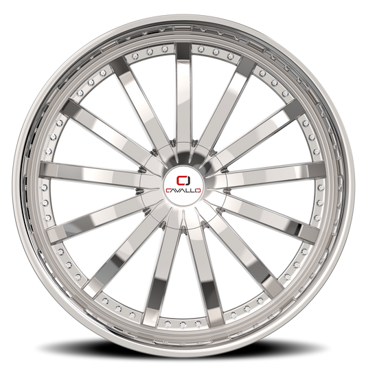 CAVALLO CLV-53 24X9 25 6X135/6X139.7 CHROME