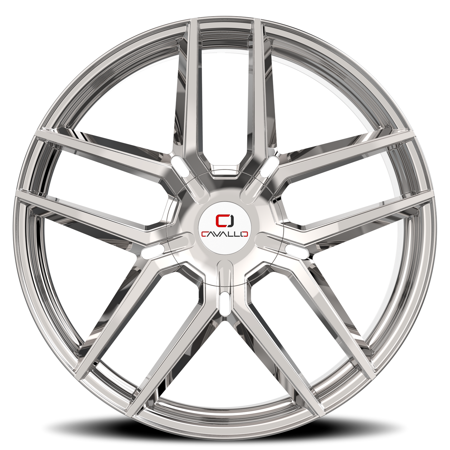 CAVALLO CLV-55 18X8 35 5X100/5X114.3 NANO CHROME