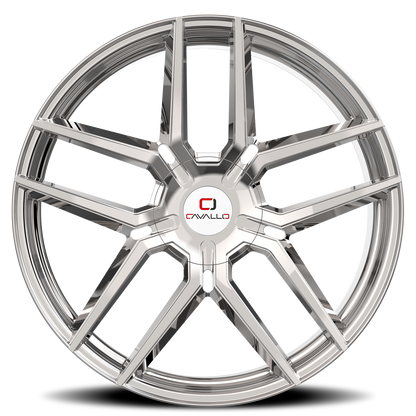 CAVALLO CLV-55 18X8 35 5X100/5X114.3 NANO CHROME