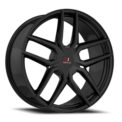 CAVALLO CLV-55 22X8.5 38 5X114.3/5X120 GLOSS BLACK