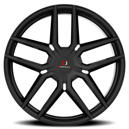 CAVALLO CLV-55 18X8 35 5X114.3/5X120 GLOSS BLACK