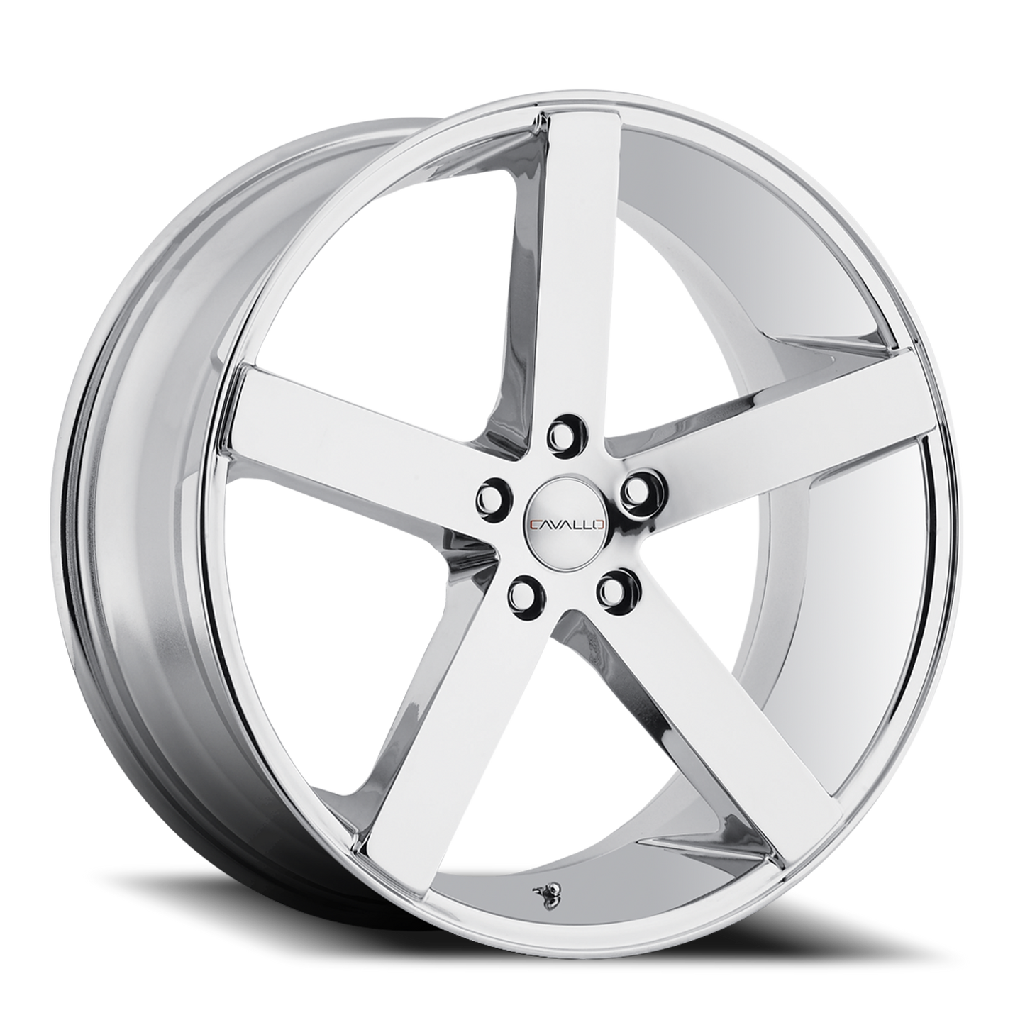 CAVALLO CLV-5 20X8.5 35 5X120 NANO CHROME