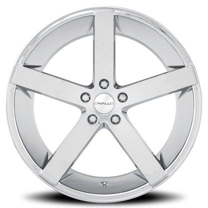 CAVALLO CLV-5 22X9 35 5X114.3 NANO CHROME