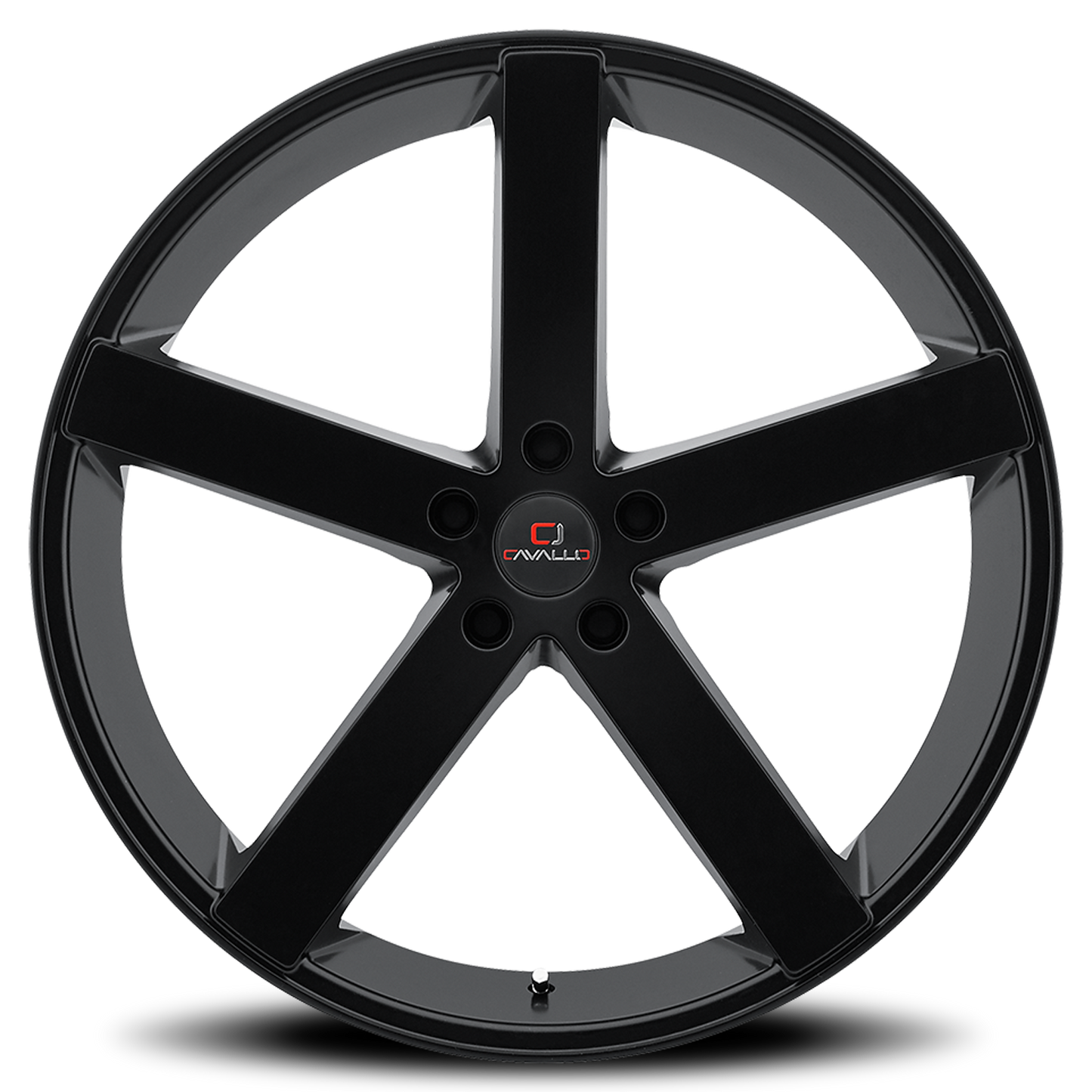 CAVALLO CLV-5 22X9 18 5X115 GLOSS BLACK