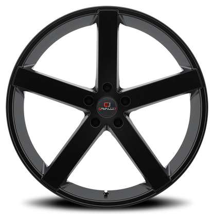 CAVALLO CLV-5 22X9 18 5X115 GLOSS BLACK