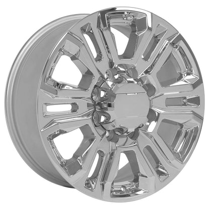 20" Replica Wheel CV70B Fits GMC Sierra 2500 3500 HD Denali 20x8.5 Chrome Wheel