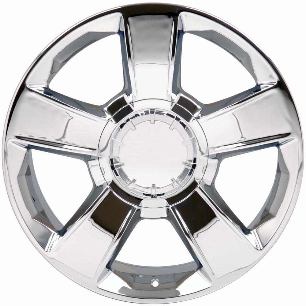 20" Replica Wheel CV79 Fits Chevrolet 20x8.5 Chrome Wheel
