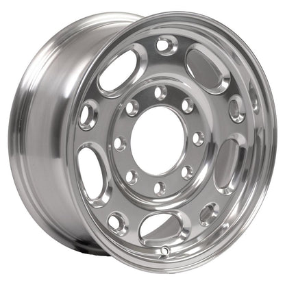 16" Replica Wheel CV82 Fits Chevrolet 8 Lug Suburban 16x6.5 Polished Wheel