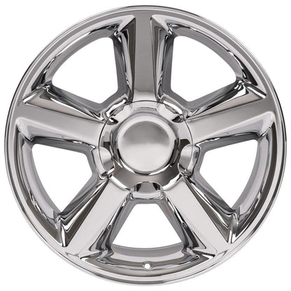 20" Replica Wheel CV83 Fits Chevrolet Tahoe 20x8.5 Chrome Wheel