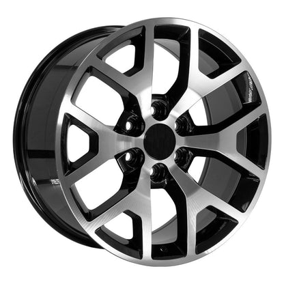 20" Replica Wheel CV92 Fits GMC Sierra 20x9 Machined Wheel