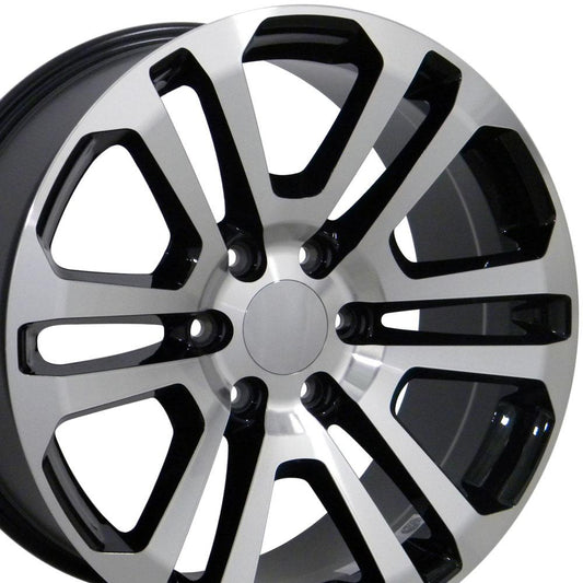 20" Replica Wheel CV99 Fits GMC Sierra 20x9 Machined Wheel