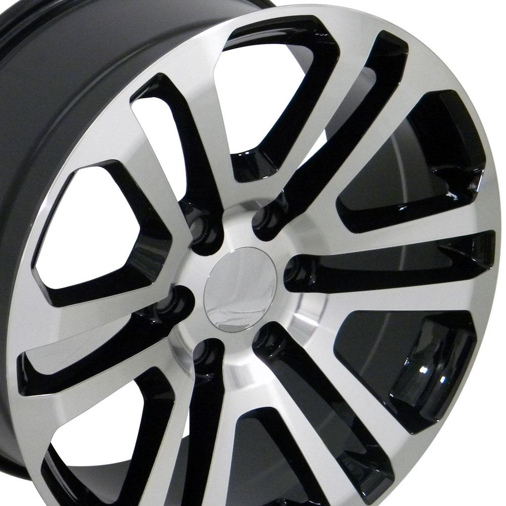 20" Replica Wheel CV99 Fits GMC Sierra 20x9 Machined Wheel