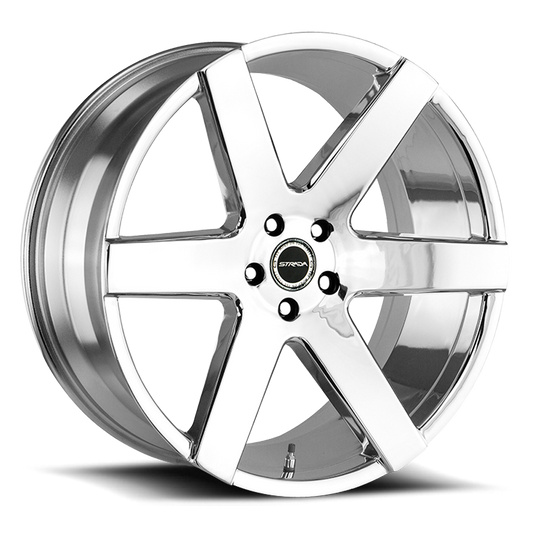 STRADA S60 CODA 24X10 18MM 5X139.7 CHROME | S60453918