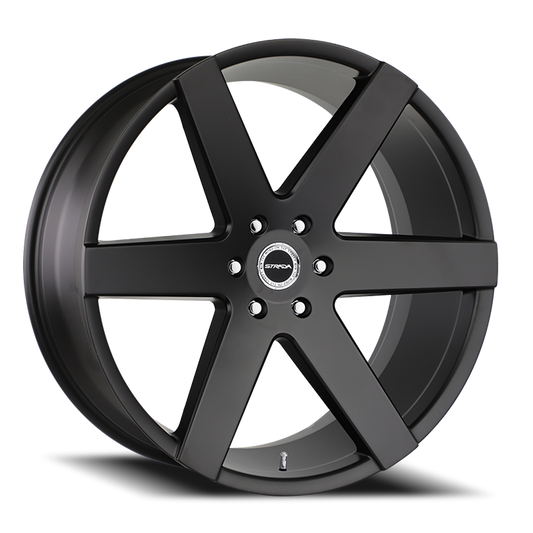 STRADA S60 CODA 22X9.5 24MM 6X139.7 STEALTH BLACK | S60263924SB