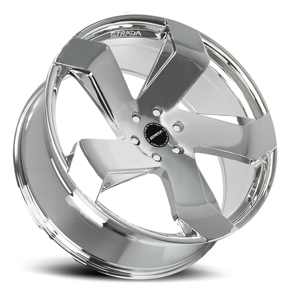 STRADA S65 COLTELLO 22X9 35MM 5X112 CHROME | S65251235