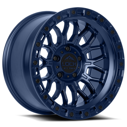 LOCK OFFROAD COMBAT 17X9 12 6X139.7 MATTE BLUE