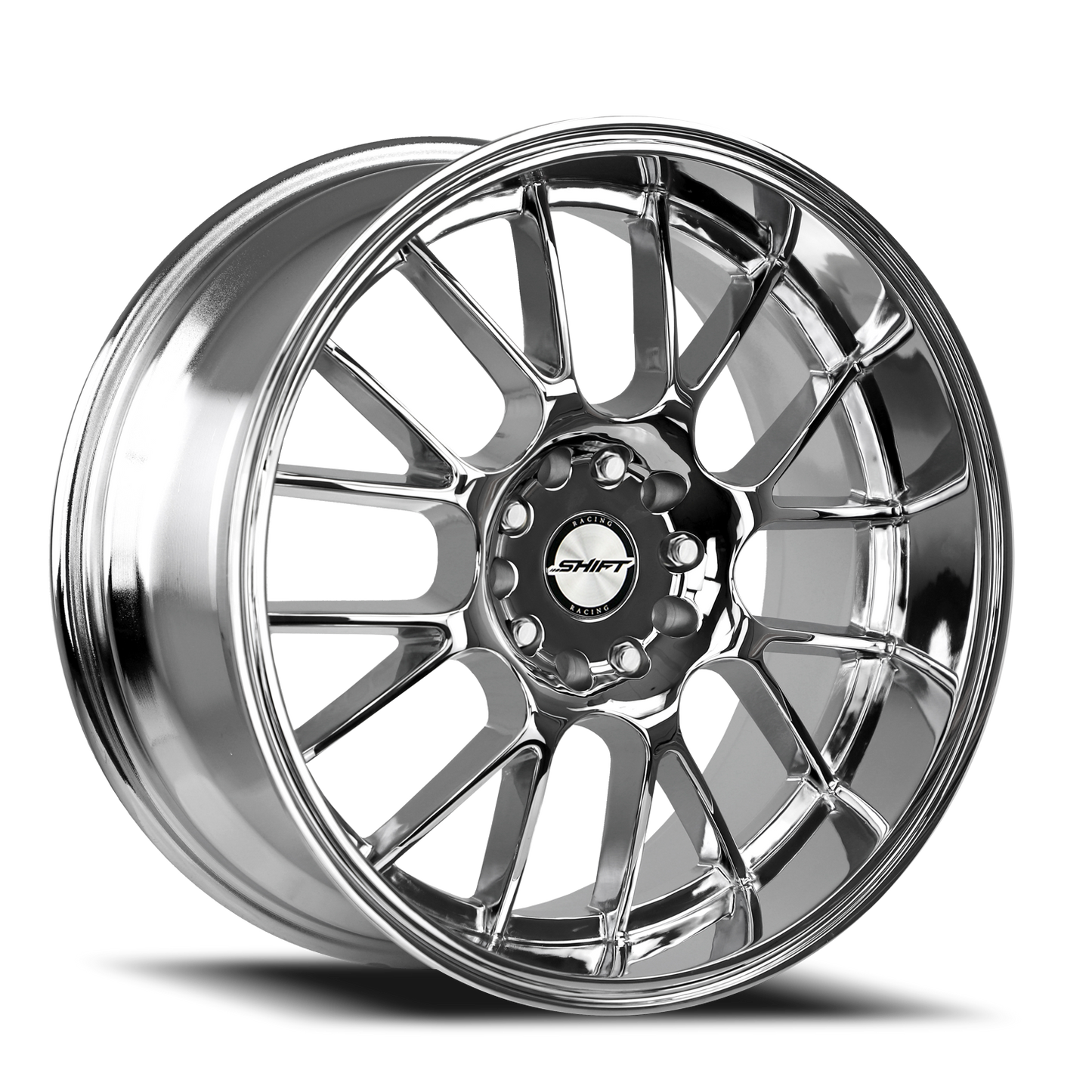 SHIFT H28 CRANK 18X8.5 30MM 5X100/5X114.3 CHROME | H28850030C