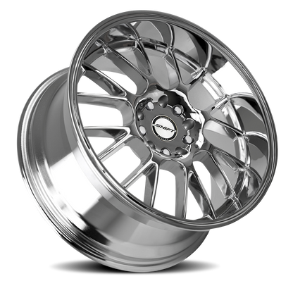 SHIFT H28 CRANK 17X7.5 30MM 5X100/5X114.3 CHROME | H28750030C